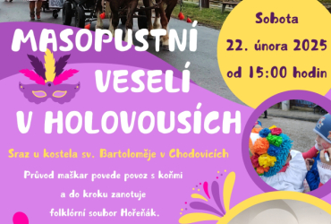  Masopustní veselí v Holovousích