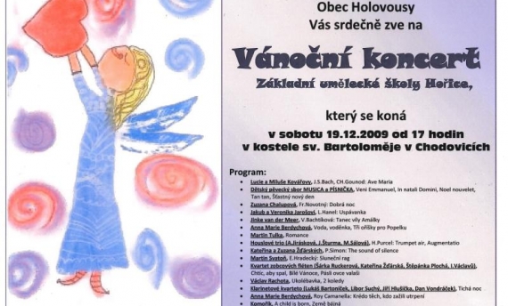 VÁNOČNÍ KONCERT, Chodovice