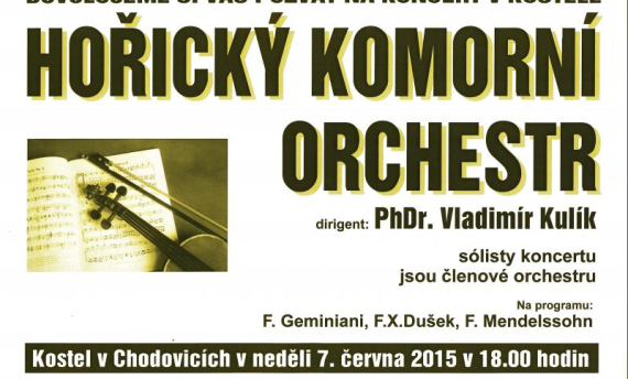 Koncert Hořického komorního orchestru