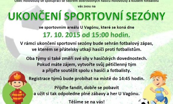 Ukončení sportovní sezóny