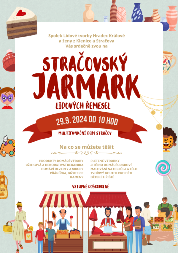 Stračovský jarmark Lidových řemesel