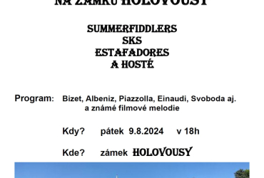 Hudební soiré na zámku Holovousy